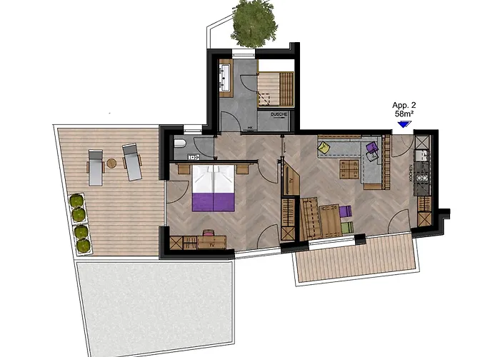 Apartment Rainer - Mittendrin