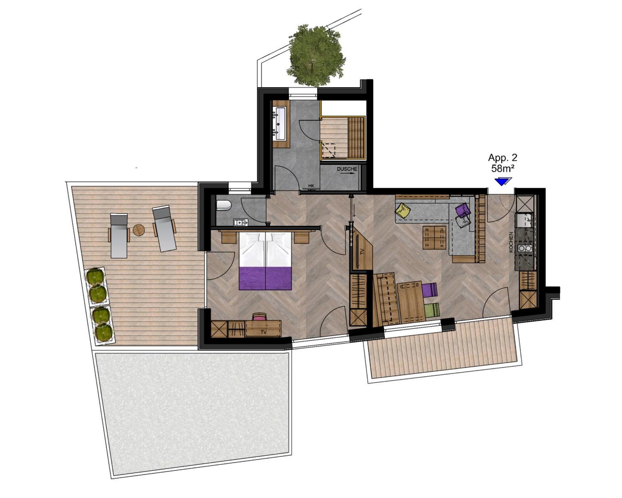 Rainer - Mittendrin Apartamento